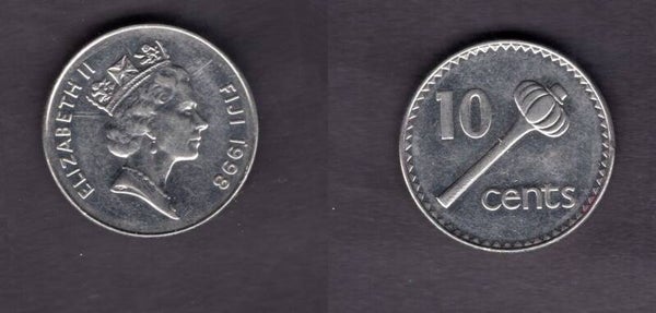 Fiji. 10 Cents 1998.  dy23226