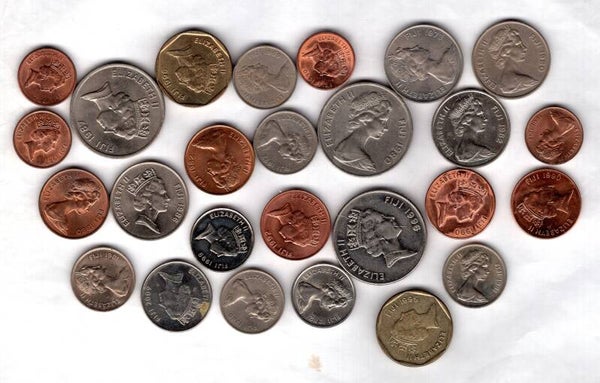 Fiji. 26 Coins.   dy23227