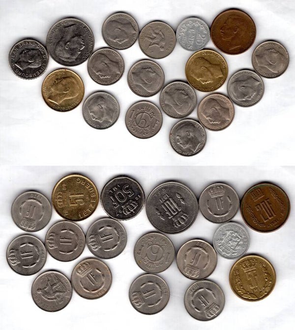 Luxembourg. 17 Coins.   dy23232