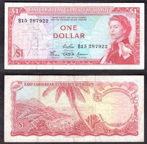 ECCA. $1 (1965) B15 287922 Crisp Fine+   dy23269