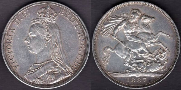 Victoria. Crown 1887   DY23349