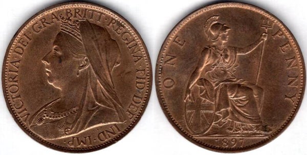 Victoria. Penny 1897      dy23383