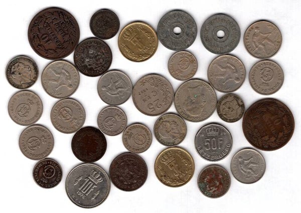 Luxembourg. 31 coins.   dy23411