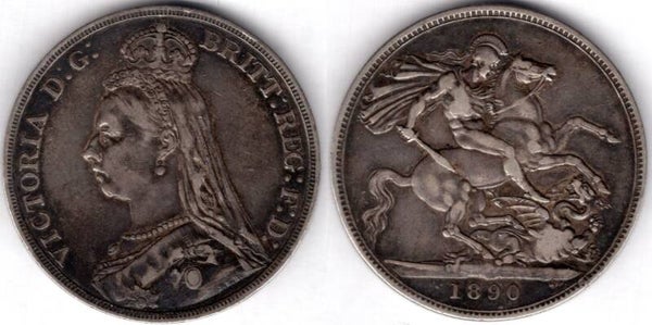 Victoria. Crown 1890.   DY23414