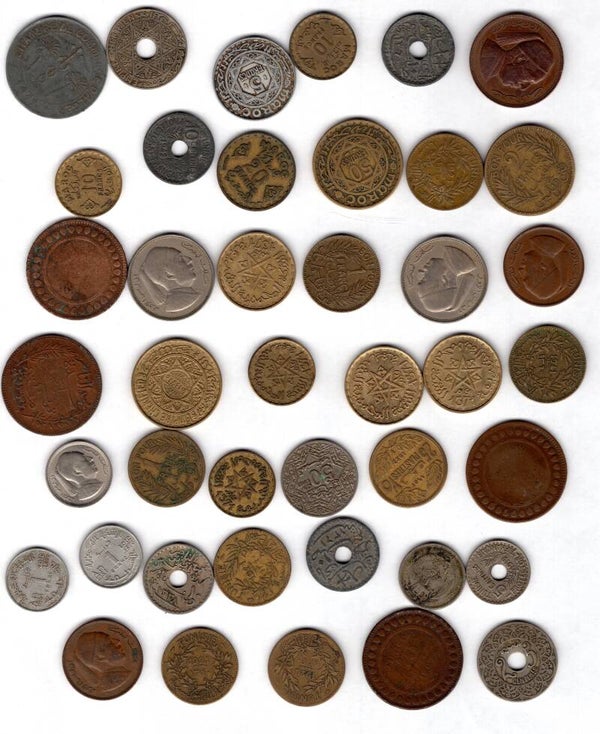 North Africa. 42 coins  dy23420