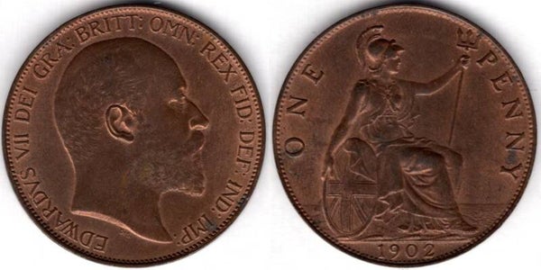 Edward VII. Penny 1903       dy23443