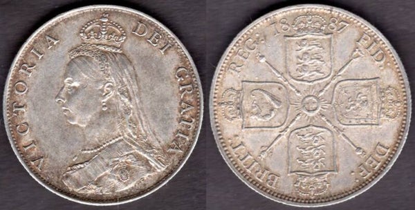 Victoria. Florin 1887     dy23463