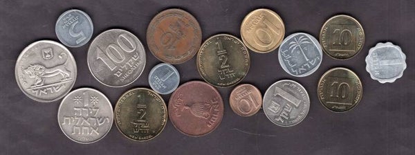 Israel. 16 coins.  dy23465