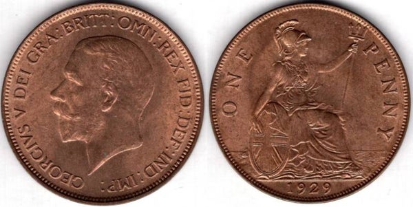 George V. Penny 1929      dy23472