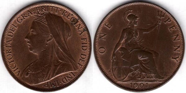 Victoria. Penny 1901        dy23476