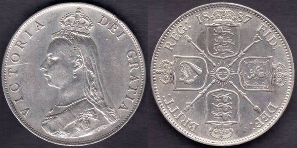Victoria. Florin 1887   dy23485