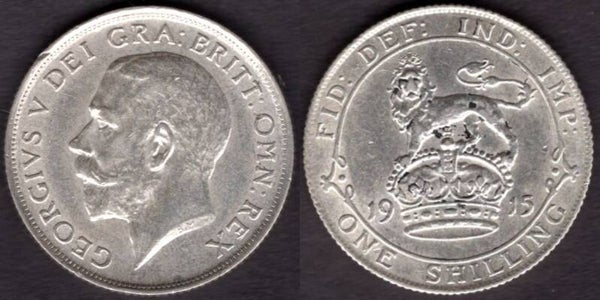 George V. Shilling 1915     dy23487