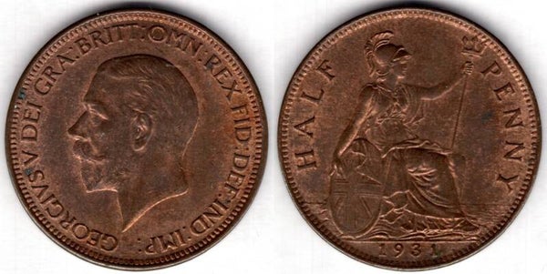 George V. Halfpenny 1931        dy23504