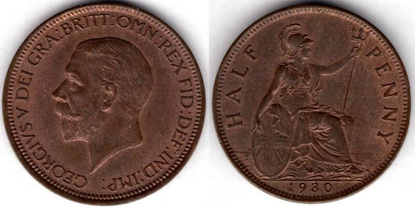 George V. Halfpenny 1930      dy23505