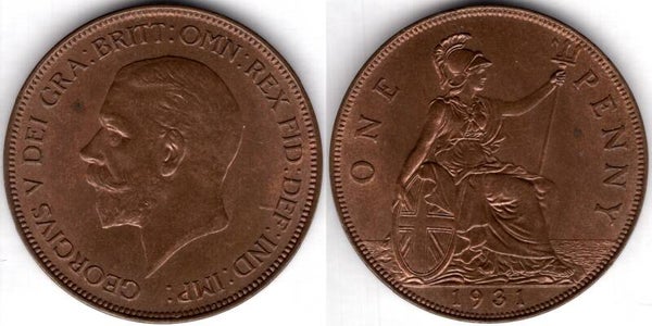 George V. Penny 1931      dy23520