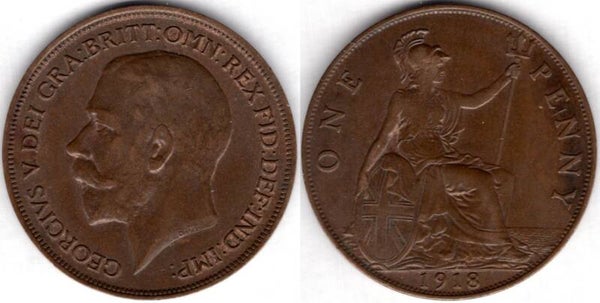 George V. Penny 1918     dy23531