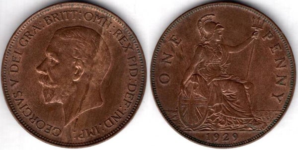 George V. Penny 1929     dy23543