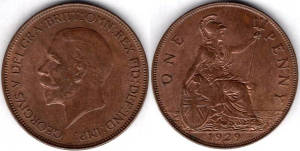 George V. Penny 1929       dy23544