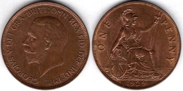 George V. Penny 1929      dy23545