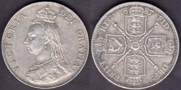 Victoria. Florin 1887   dy23563