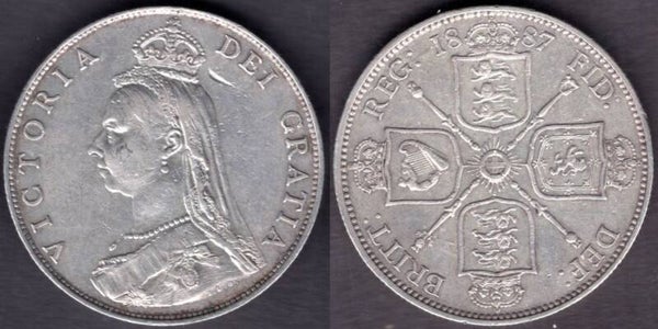 Victoria. Florin 1887     dy23564