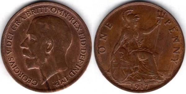 George V. Penny 1917    dy23635