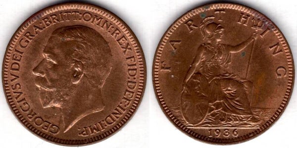 George V. Farthing 1936    dy23636