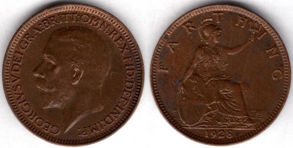 George V. Farthing 1928      dy23638