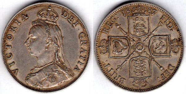 Victoria. Florin 1887     dy23741