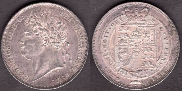 George IV. Shilling 1825   dy23761