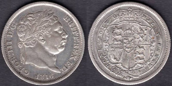 George III. Shilling 1816    dy23777