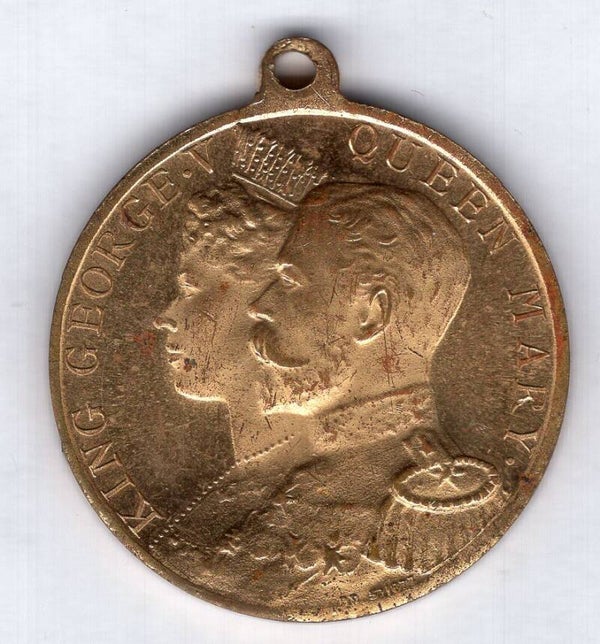 Loughborough. 1911 Coronation Medallion.  dy23816