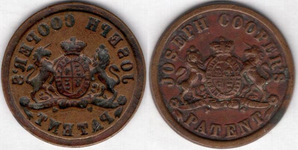 Joseph Cooper Medallion 19th Century.  dy23822
