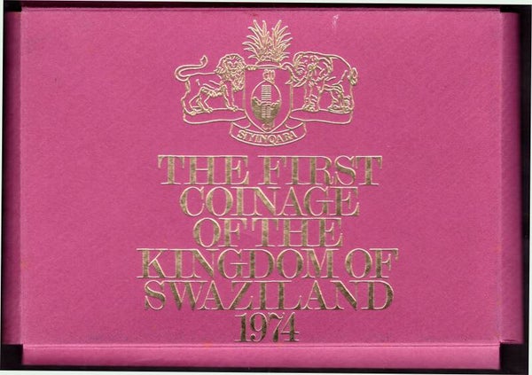 Swaziland. Seven Coin Proof Set 1974. dy23826
