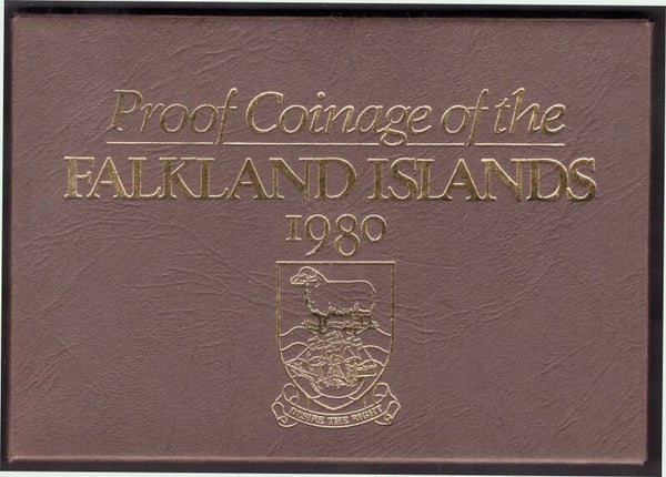 Falkland Islands. Six Coin Proof Set 1980.  DY23829