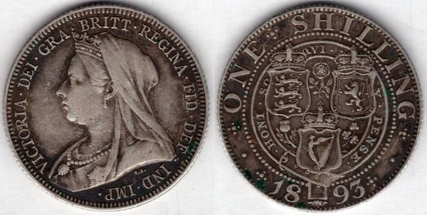 Great Britain. Victoria. Shilling 1893. dy23869