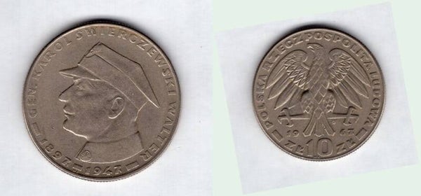 Poland. 10 Zloty 1967.  dy23943