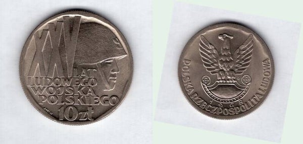 Poland. 10 Zloty 1968.  dy23944