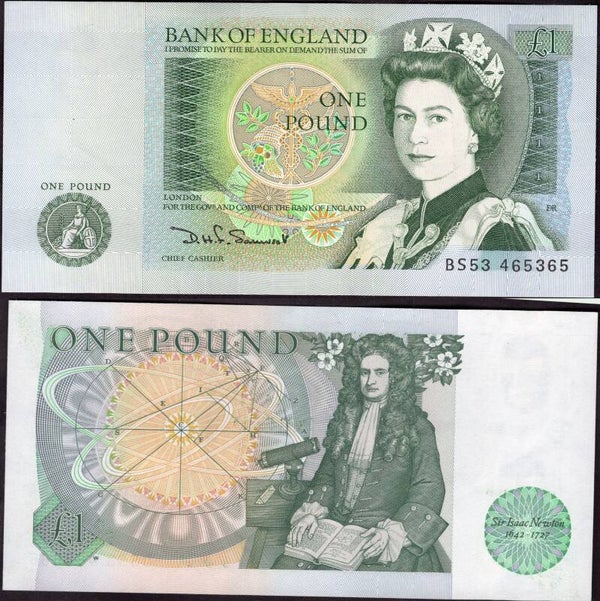 Somerset. £1 (1981) BS53 465365 VF-EF.  dy23962