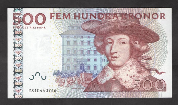 Sweden. 500 Kronor 2002 (WPM 66) 2810440766 AU-UNC.  dy24240