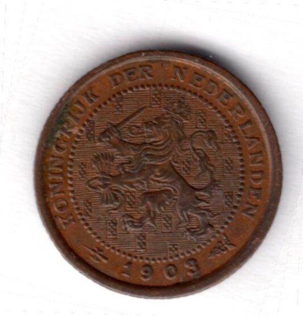 Netherlands. Half Cent 1903.   dyk11804