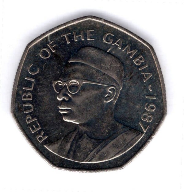 Gambia. Dalasi 1987.           DYK11863