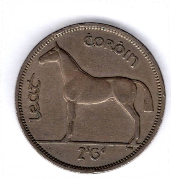 Ireland. Halfcrown 1962.