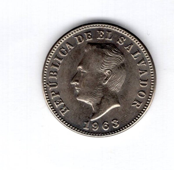 El Salvador. 5 Centavos 1963.  DYK11940