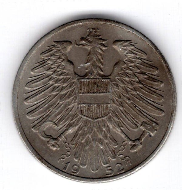 Austria. 5 Schilling 1952.
