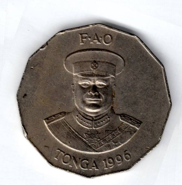 Tonga. 50 Seniti 1996.