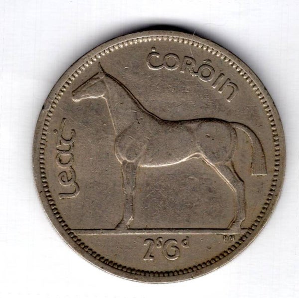 Ireland. Halfcrown 1959.