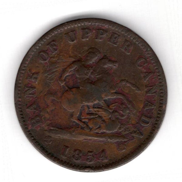 Upper Canada. Penny 1854.            MV11467