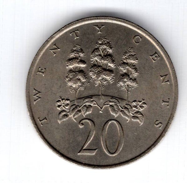 Jamaica. 20 Cents 1969.   MV11591