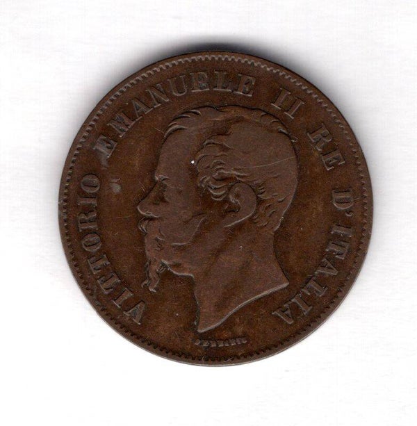 Italy. 5 Centesimi 1861M.